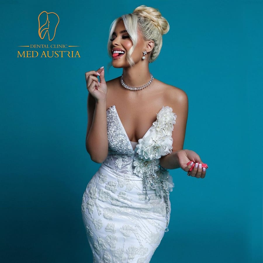 Amina Shena, Artist, smile by Dental Med Austria